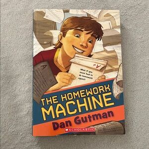 Scholastic The Homework Machine Book